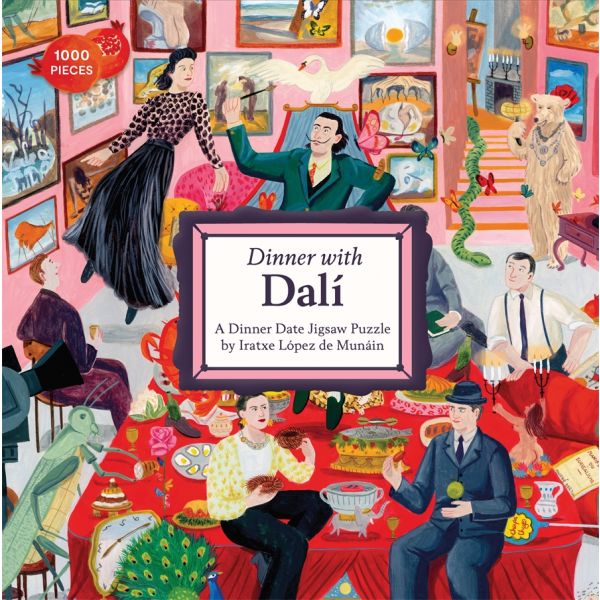 PUZZLE - DINNER WITH DALI. “1000 Pieces“