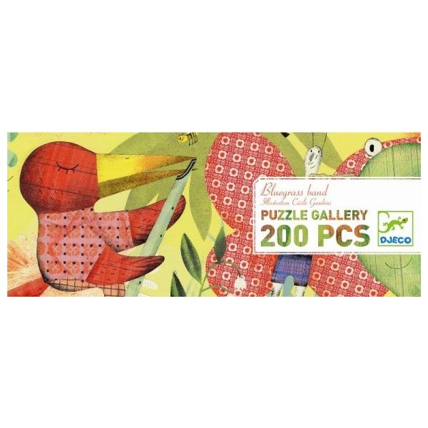 Пъзел Bluegrass Band. 200 части. Възраст: 6+ год. /DJ07605/, “Djeco“