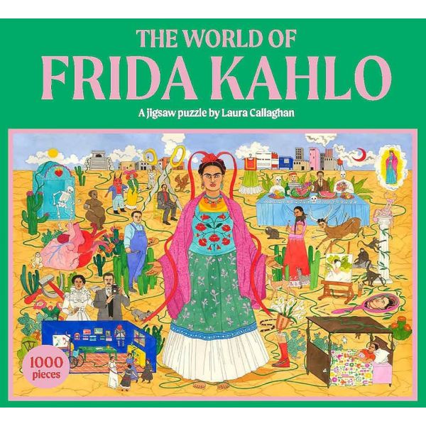 PUZZLE - THE WORLD OF FRIDA KAHLO. 1000 Pieces