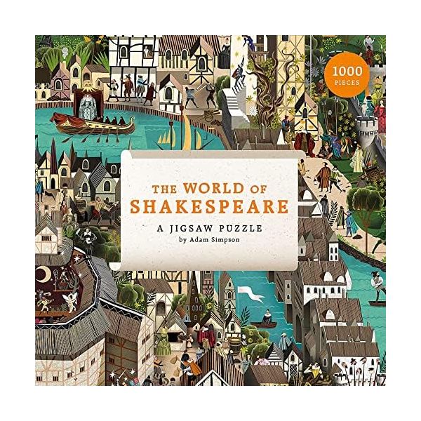 PUZZLE - THE WORLD OF SHAKESPEARE. 1000 Pieces