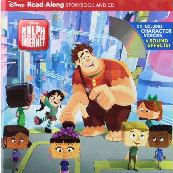 RALPH BREAKS THE INTERNET: Read-Along Storybook and CD