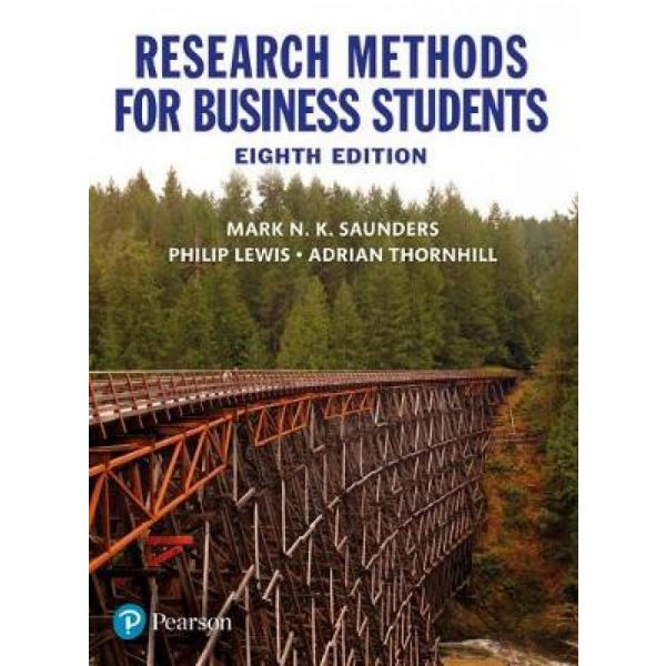RESEARCH METHODS FOR BUSINESS STUDENTS