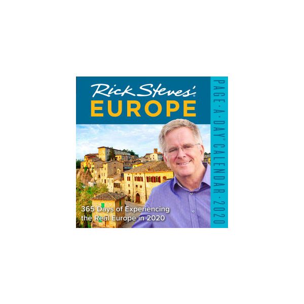 RICK STEVES` EUROPE PAGE-A-DAY CALENDAR 2020
