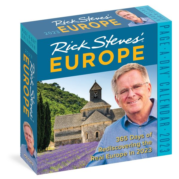 RICK STEVES` EUROPE PAGE-A-DAY CALENDAR 2023