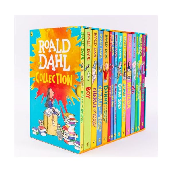 Roald Dahl Collection (16 Books Box Set)