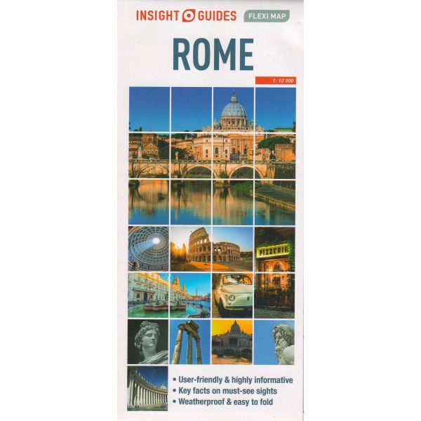 ROME. “Insight Guides Flexi Map“