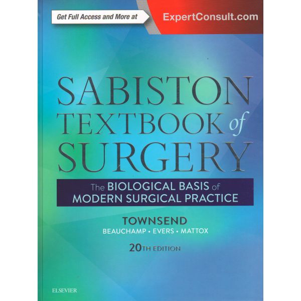 SABISTON TEXTBOOK OF SURGERY: The Biological Basis of Modern Surgical Practice, 20th Edition