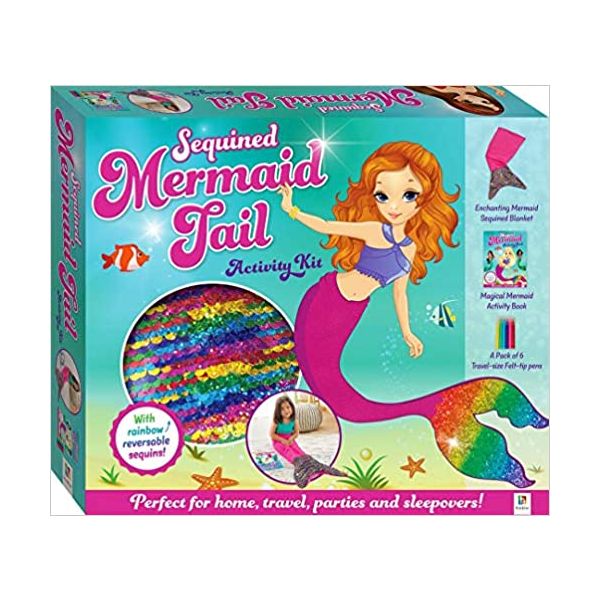 SEQUINNED MERMAID TAIL: Activity Kit
