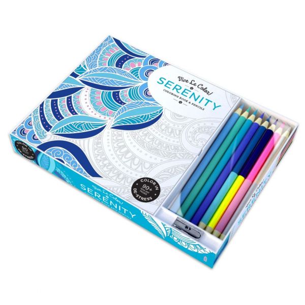 SERENITY: Coloring Book and Pencils. “Vive le Color!“