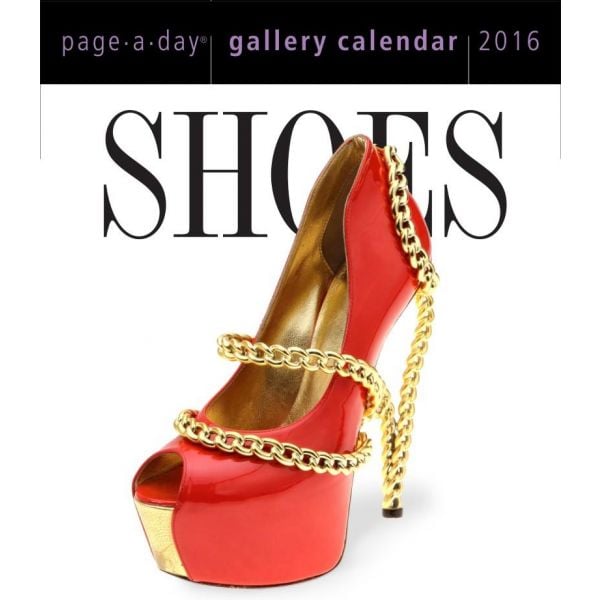 SHOES PAGE-A-DAY GALLERY CALENDAR 2016