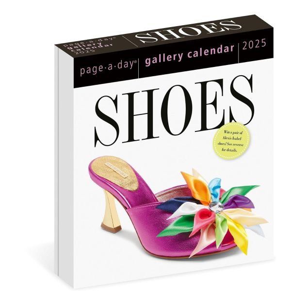 Shoes Page-A-Day Gallery Calendar 2025