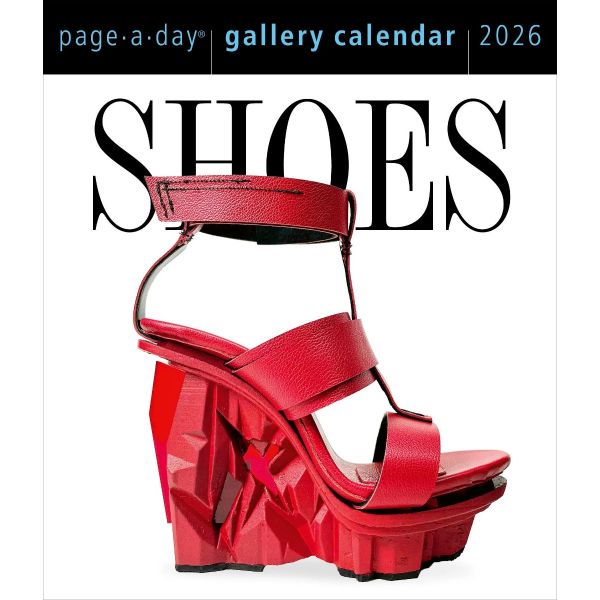 Shoes Page-A-Day Gallery Calendar 2026