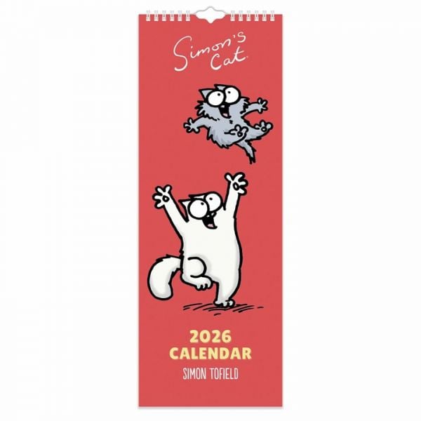 Simon`s Cat Slim Calendar 2026