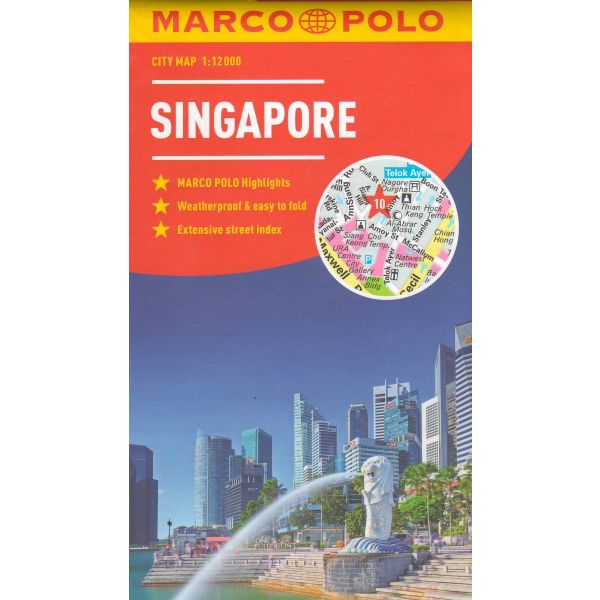SINGAPORE. “Marco Polo City Map“