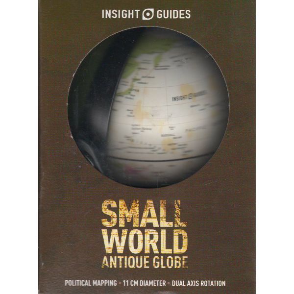 SMALL WORLD ANTIQUE GLOBE. “Insight Globe“