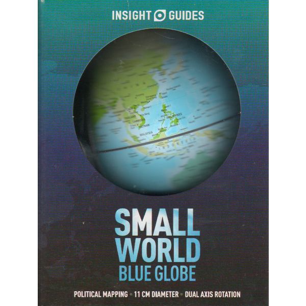 SMALL WORLD BLUE GLOBE. “Insight Globe“