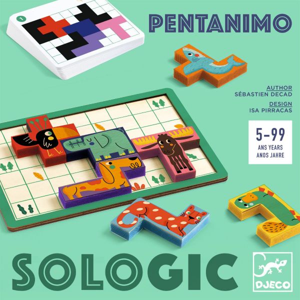Игра логическа Pentanimo. Възраст: 5+ /DJ08578/