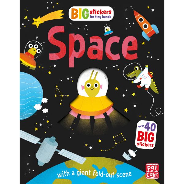 SPACE. “Big Stickers for Tiny Hands“