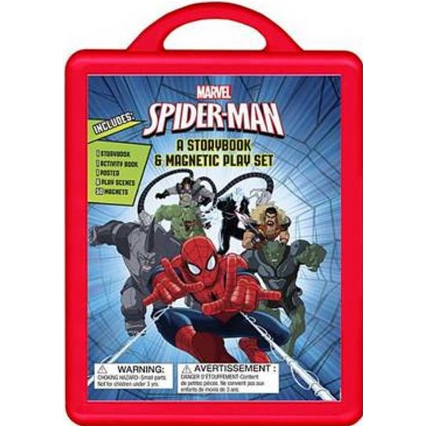 SPIDER-MAN: Book and Magnetic Play Set