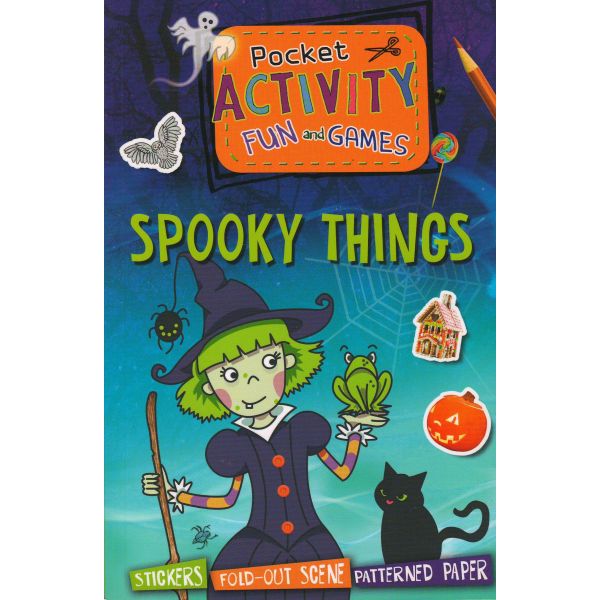 SPOOKY THINGS. “Pocket Activity Fun and Games“