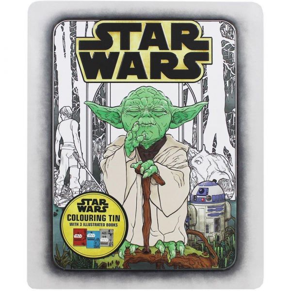 STAR WARS COLOURING TIN 》книга от Lucasfilm Egmont 2017 》Книгомания