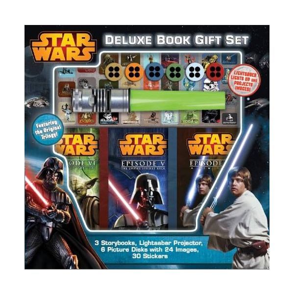STAR WARS DELUXE BOOK GIFT SET: Light Saber Projector