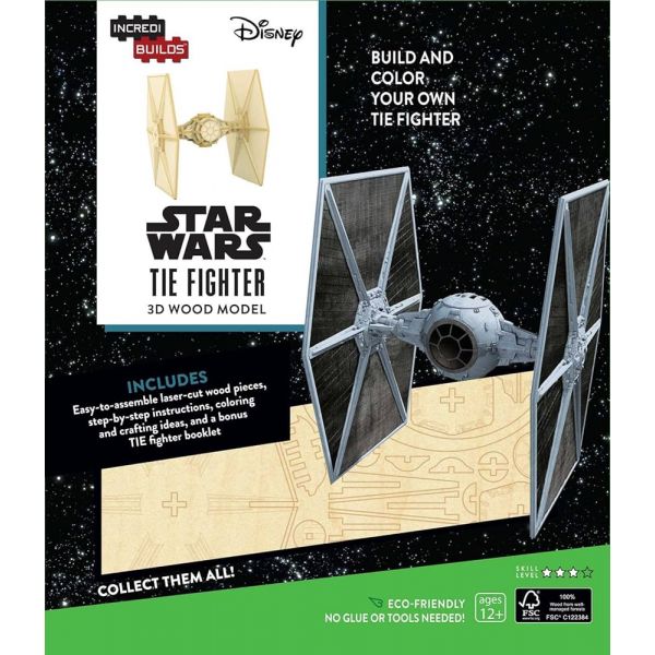STAR WARS: TIE FIGHTER 3D WOOD MODE