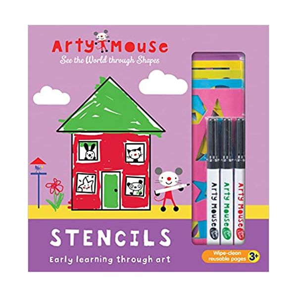 STENCILS: Early Learning Through Art. “Arty Mouse“
