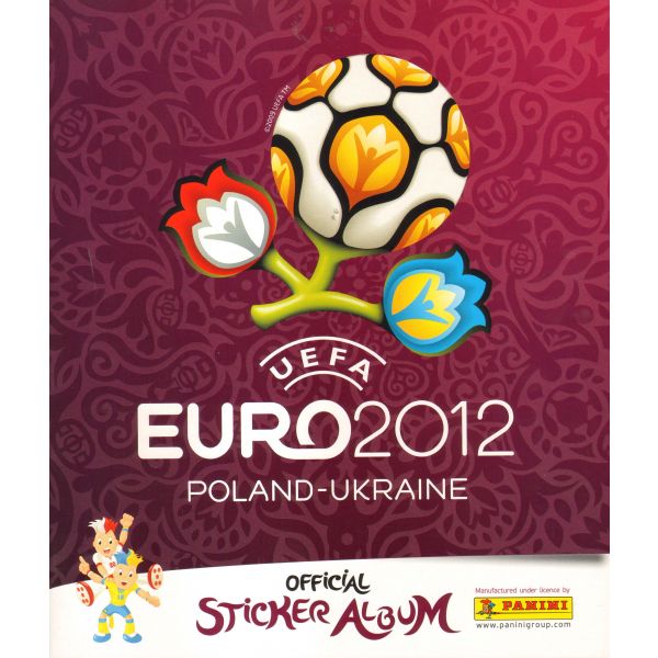 UEFA EURO 2012: Poland - Ukraine. Албум за стике