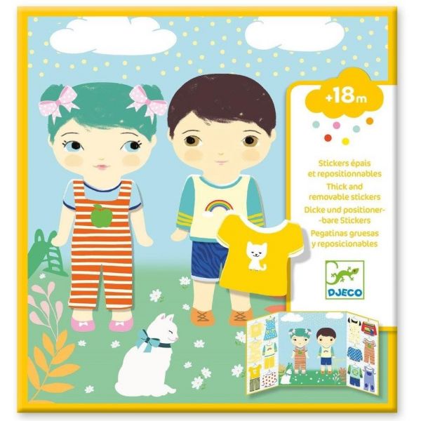 Стикери Направи Дрехи ST1. Възраст: +18 м. /DJ09070/