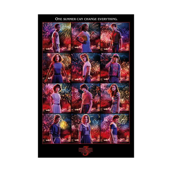 STRANGER THINGS (CHARACTER MONTAGE) MAXI POSTER