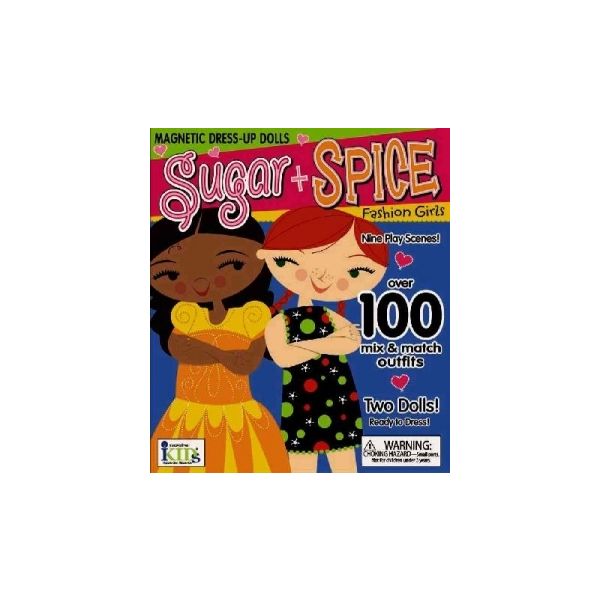 SUGAR + SPICE: Fashion Girls. Magnetic Dress-Up