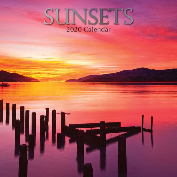SUNSETS 2020. /стенен календар/