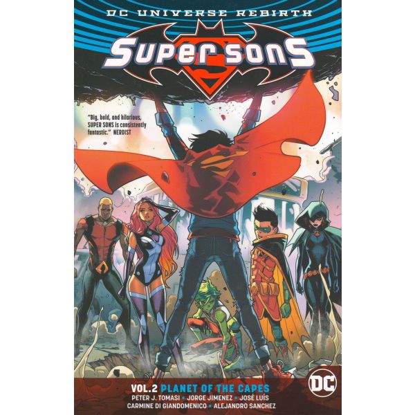 SUPER SONS: Planet of the Capes, Volume 2