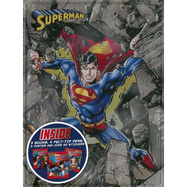 SUPERMAN HAPPY TIN
