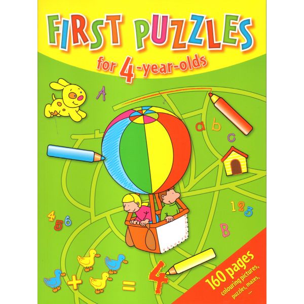 FIRST PUZZLES FOR 4-YEAR-OLD`S