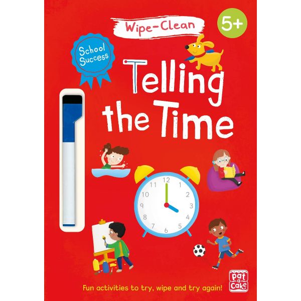 TELLING THE TIME: Wipe-Clean. “School Success“