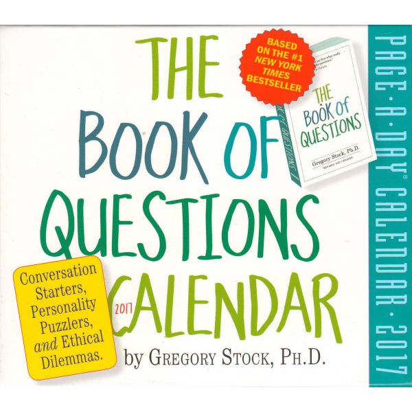 THE BOOK OF QUESTIONS PAGE-A-DAY CALENDAR 2017