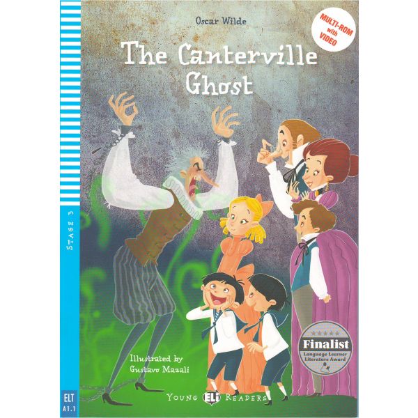 THE CANTERVILLE GHOST. “Young Eli Readers“, A1.1 - Stage 3 + CD