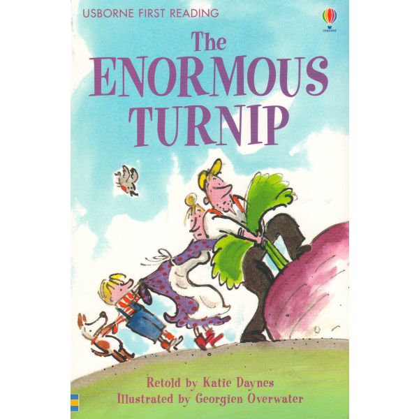 THE ENORMOUS TURNIP. “Usborne First Reading“