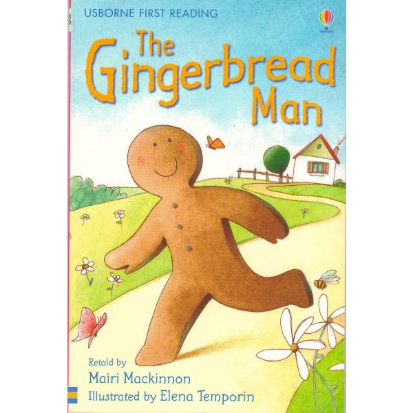 THE GINGERBREAD MAN. “Usborne First Reading“