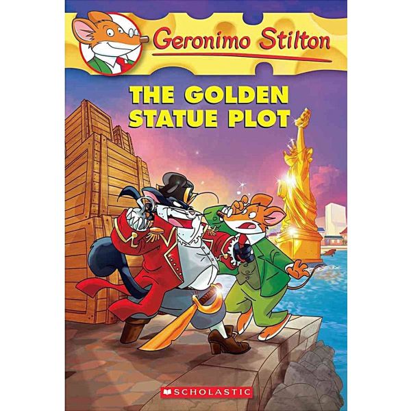 THE GOLDEN STATUE PLOT. “Geronimo Stilton“, Book 55