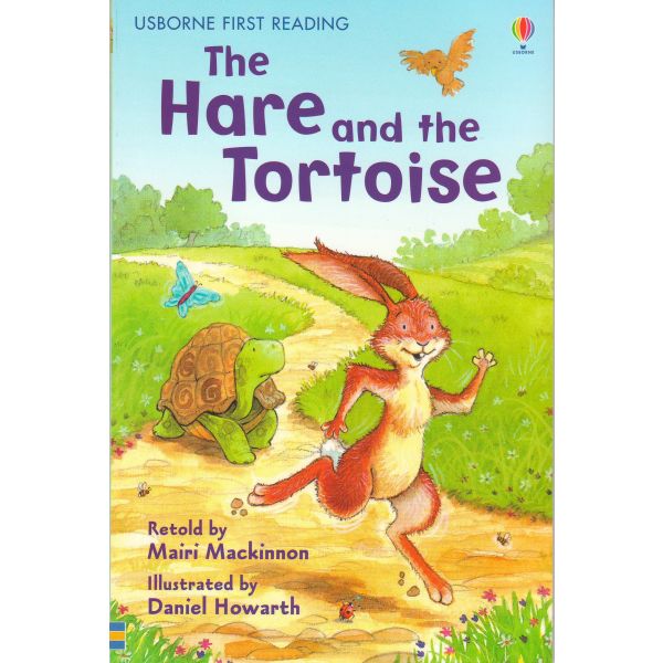 THE HARE AND THE TORTOISE. “Usborne First Reading“