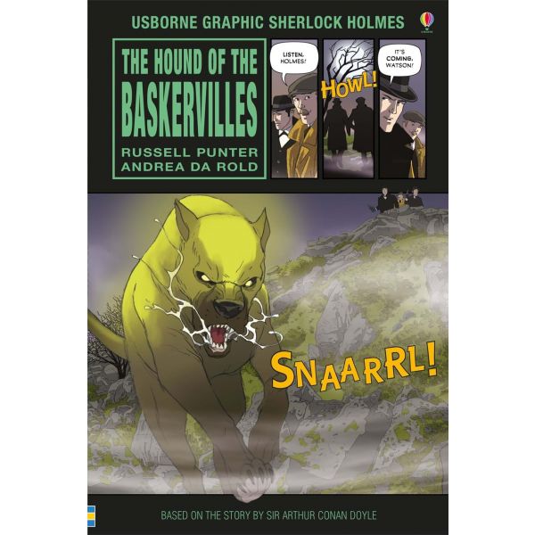 THE HOUND OF THE BASKERVILLES. “Usborne Graphic Legends“