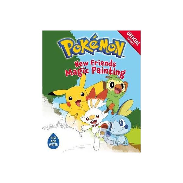 THE OFFICIAL POKEMON: New Friends Magic Painting