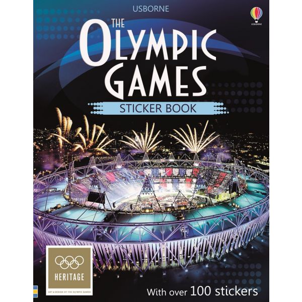 THE OLYMPIC GAMES STICKER BOOK
