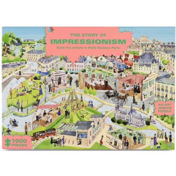 The Story of Impressionism. A 1000-piece Art History Jigsaw Puzzle