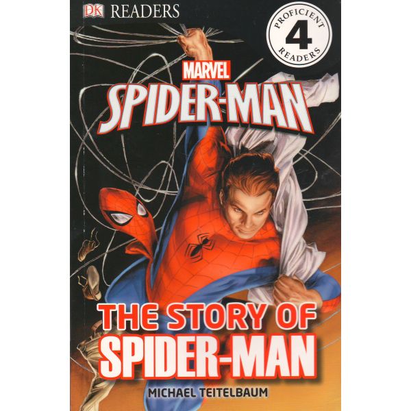 THE STORY OF SPIDER-MAN. “DK Reader“, Level 4