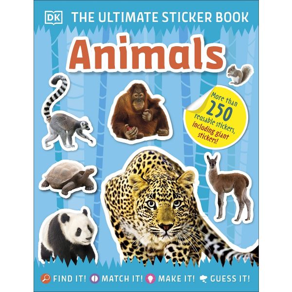 ULTIMATE STICKER BOOK ANIMALS
