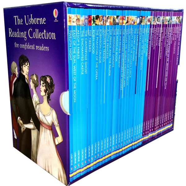 THE USBORNE READING COLLECTION FOR CONFIDENT READERS: 40 Books Box Set